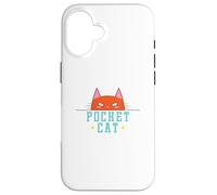 Gatto "Pocket Cat" Custodia per iPhone 16