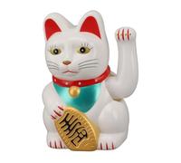 Gatto Portafortuna Solare, Simpatico Gatto Che Saluta, Gatto Che Saluta, Gatto della Fortuna da Tavolo, Gatto Ad Energia Solare, Braccio Che Saluta Maneki Neko con Colori Vivaci