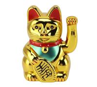 Gatto Portafortuna Solare, Simpatico Gatto Che Saluta, Gatto Che Saluta, Gatto della Fortuna da Tavolo, Gatto Ad Energia Solare, Braccio Che Saluta Maneki Neko con Colori Vivaci