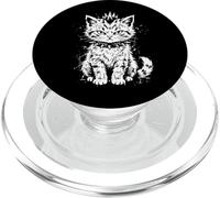 Gatto Punk Ribelle PopSockets PopGrip per MagSafe