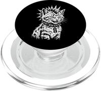 Gatto Punk Ribelle PopSockets PopGrip per MagSafe