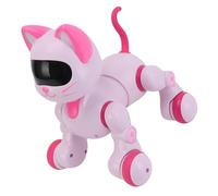 Gatto Robot Programmabile, Giocattolo Interattivo Telecomandato per Animali Domestici con, Danza, Narrazione e Rilevamento del Tocco, Giocattolo Educativo STEM per Bambini,