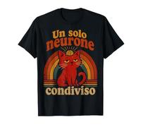 Gatto Rosso Animali Retro Vintage Maglietta