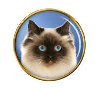 Gatto Sacro di Birmania Distintivo di Lapel Pin