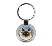 Gatto Sacro di Birmania Portachiavi