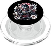Gatto Samurai Giapponese Estetica Ninja Art PopSockets PopGrip per MagSafe