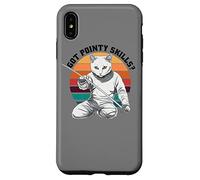 Gatto Scherma Gioco scherma Gatto divertenti Fencing scherma Custodia per iPhone XS Max