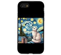 Gatto Scottish Fold Sotto Le Stelle Notturne Custodia per iPhone SE (2020) / 7 / 8