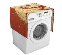 Gatto sdraiato sulla scatola Copertura della lavatrice con tasche portaoggetti Rondella Asciugatrice Top Copertura antipolvere 137,9 x 52,1 cm Frigorifero Cucina Pad Protettivi Decorazioni per la Casa
