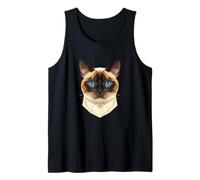 Gatto Siamese Gatto Siamese Cat Siamese Dolce Gatto Canotta
