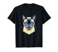 Gatto Siamese Gatto Siamese Cat Siamese Dolce Gatto Maglietta