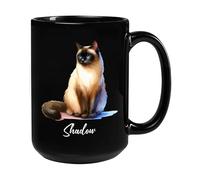 Gatto Siamese Tazze Di Caffè Divertenti Tazza Mug Novità Tazza Colazione Regalo Carino Per Natale Regalo Anniversario Colleghi 330Ml