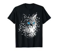 Gatto Soriano con Farfalla Maglietta