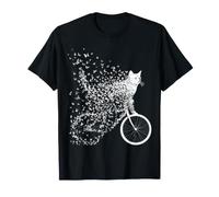 Gatto Soriano in Bicicletta Maglietta