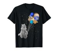 Gatto Spaziale - Pianeti nel Sistema Solare con Plutone Maglietta