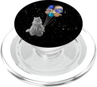 Gatto spaziale - pianeti nel sistema solare con Plutone PopSockets PopGrip per MagSafe
