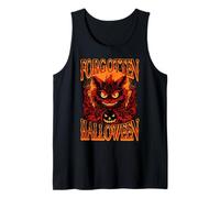 Gatto spettrale con Zucca dimenticata Halloween Design Kids Canotta