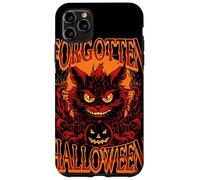 Gatto spettrale con zucca dimenticata Halloween Design Kids Custodia per iPhone 11 Pro Max