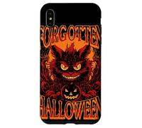 Gatto spettrale con zucca dimenticata Halloween Design Kids Custodia per iPhone XS Max