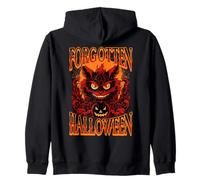 Gatto spettrale con Zucca dimenticata Halloween Design Kids Felpa con Cappuccio