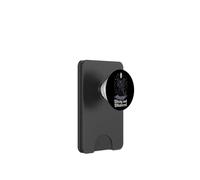 Gatto strega occulto cristallo gotico Familiar Moon Magic PopSockets PopWallet per MagSafe