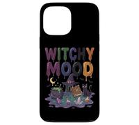 Gatto Stregato Di Halloween Cauldron Magic Custodia per iPhone 13 Pro Max