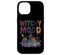 Gatto Stregato Di Halloween Cauldron Magic Custodia per iPhone 14