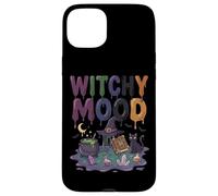 Gatto Stregato Di Halloween Cauldron Magic Custodia per iPhone 15 Plus