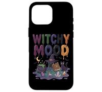 Gatto Stregato Di Halloween Cauldron Magic Custodia per iPhone 16 Pro Max
