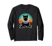 Gatto su tappetino yoga con Ruth Bader Ginsburg Collar RBG femminista Maglia a Manica