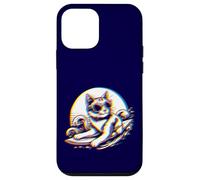 Gatto surfista elegante - Vibe estive e divertimento garantito Custodia per iPhone 12 mini