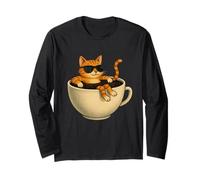 Gatto Tazza di Caffè Cool Pool Divertente Chill Kitty Occhiali Da Sole Caffè Maglia a Manica