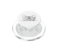 Gatto timido PopSockets PopGrip per MagSafe