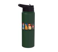 Gatto Un Deux Trois Stainless Steel Insulated Water Bottle