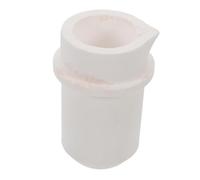 Gatuida 0.5kg Crogiolo di Quarzo per Fusione Resistente Alte Temperature per Metalli Come Alluminio e Rame per Hobbisti e Laboratori