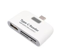 Gatuida 1 Hub Con Lettore Di Schede Connettore Per Schede Portatile Per Xps13