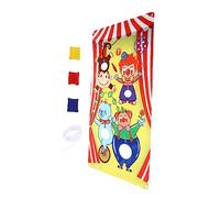 Gatuida 1 Pc Gioco Del Sacco Di Sabbia Del Pagliaccio Lo Sfondo Del Gioco Bandiera Di Lancio Della Borsa Pouf Per Adulti Gioco Del Lancio Della Palla Clown Oggetti Di Scena