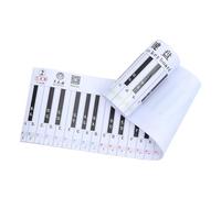 Gatuida 1 Pezzo a della tastiera del pianoforte Piano per tastiera portatile del pianoforte delle note della tastiera del pianoforte manifesto pianoforte pvc
