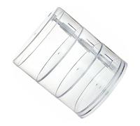 Gatuida 1 Pezzo Scatola Organizzatrice Trasparente Rotante per Cosmetici e Gioielli Multi Scomparto e Resistente Ottima per Collane Accessorio per Camera Letto
