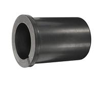Gatuida 1 Pz Crogiolo di Grafite fondere L'Oro Grafite Crucible crogiolo del Forno fusorio Fusione dell'oro Sciolto crogiuolo Tazza di Fusione crogiolo di Fusione Coppa del crogiolo Black