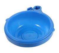 Gatuida 1 set di bacinelle in plastica da 24 cm con anello per carrello | Piccola bacinella per medicazioni infermieristiche con supporto per carrelli con ruote, fissaggio saldo e bullonabile per