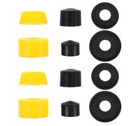 Gatuida 1 Set di boccole in PU per Camion da Skateboard - Guarnizione Ammortizzante e antivibrante - Manutenzione delle coppette per perni dei Camion - Riser Pads Skateboard Hardware