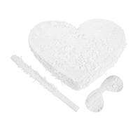 Gatuida 1 set di piñata a forma di cuore con benda e bastoncino, regalo di | Decorazioni a tema amore con cuori romantici per addio al nubilato, matrimoni, anniversari e feste.