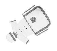 Gatuida 1 Set Divisa Da Cuoco Per Finto Grembiule Da Cuoco Cappello Da Gioco Di Ruolo Professionale A Grembiule Per Con Cappelli Grembiule Da Ragazzo Cucina Poliestere