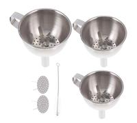 Gatuida 1 set Imbuti Acciaio Inossidabile con Accessori per Trasferimenti Facili Liquidi e Ingredienti Ergonomico Incluso