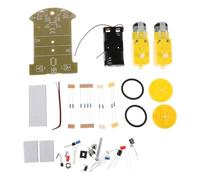 Gatuida 1 Set Line Following Robot Car Kit: 1:120 Fai da Te Saldatura Intelligent Tracking Car Set - Progetto per Principianti di Tracciamento Linee Kit di Apprendimento di Elettronica Scolastica