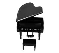 Gatuida 1 Set Mini Pianoforte A Coda Per Casa Delle Bambole Mobili E Accessori Per Pianoforte Giocattolo In Scala 112 Strumenti Per La Decorazione Di Pianoforte Mini Mobili Per Casa