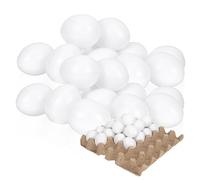 Gatuida 1 set Uova Decorative Uova per Decorare e Colorare per Attività DIY e Giardinaggio Materiale Sicuro e Resistente
