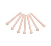 Gatuida 10 Pezzi Ganci in Legno per Pannelli Accessori in Solido Legno per Organizzazione Garage Cucina e Studio Bastoncini e Ganci Resistenti per Appendiattrezzi Multifunzionali