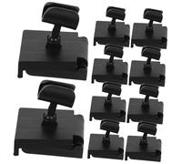Gatuida 10 pezzi per Microfono Mini da Tavolo da Base per Microfono con Pinza per Scrivania per Studi e Broadcast